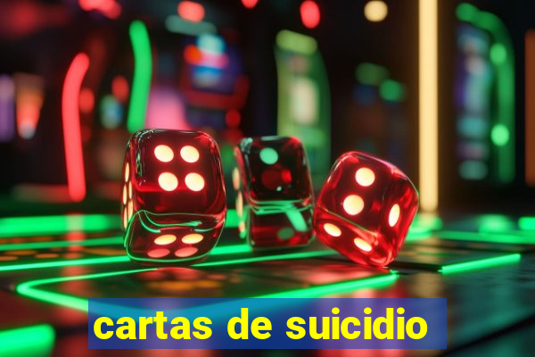 cartas de suicidio